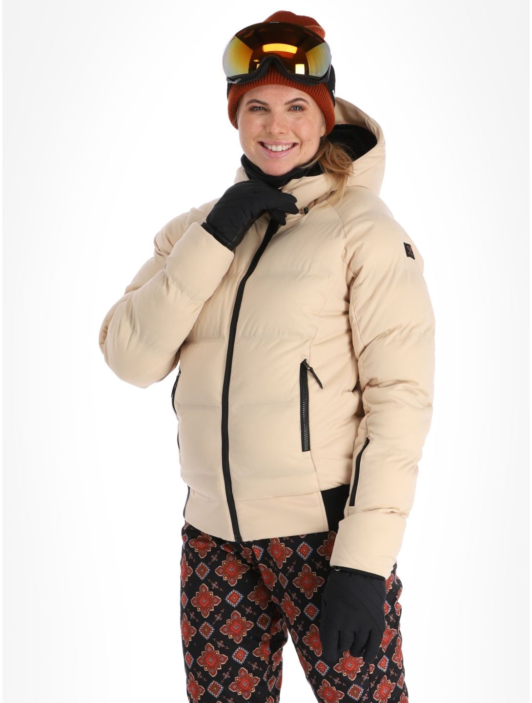 Brunotti, Firecrown veste de ski femmes Canvas beige 