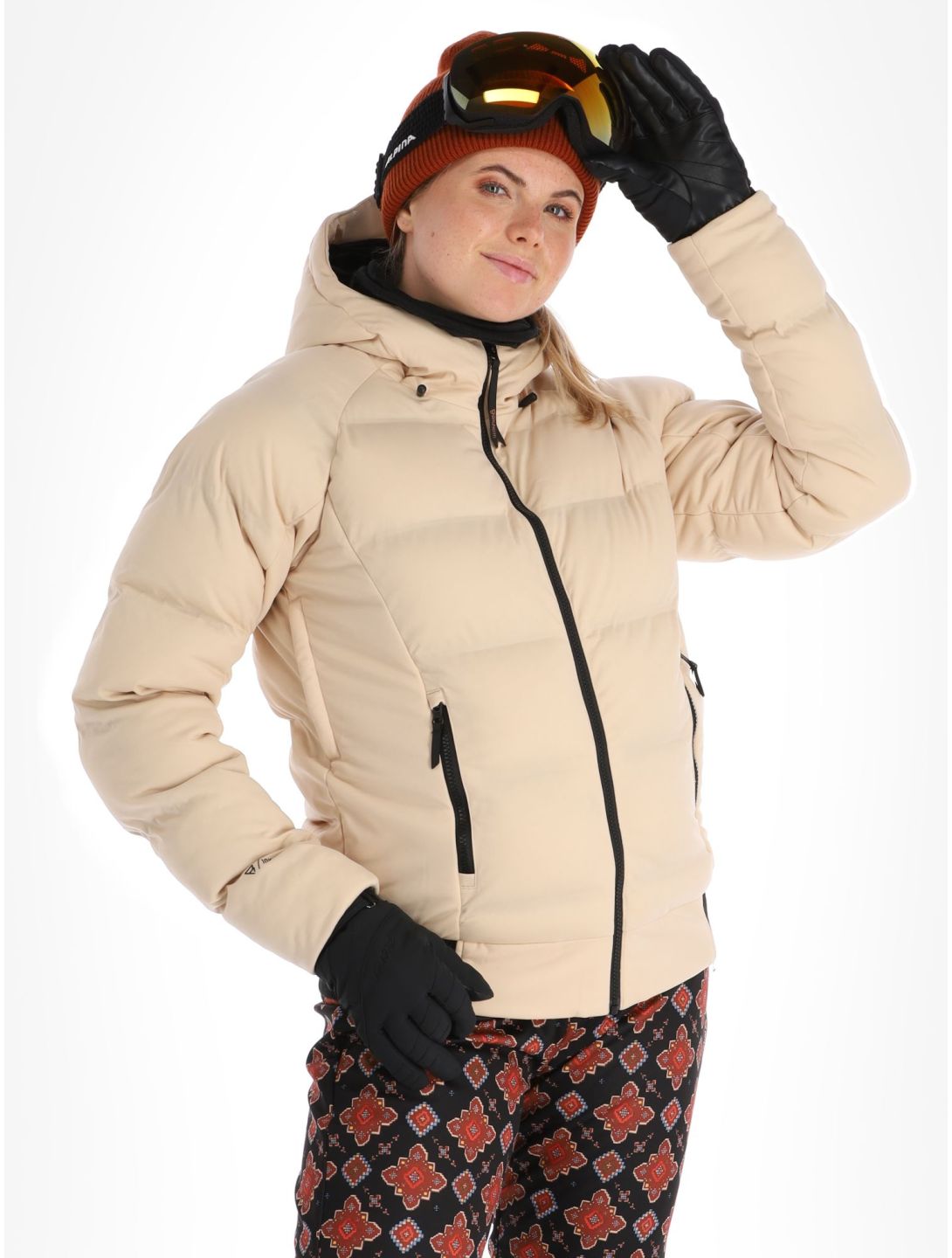 Brunotti, Firecrown veste de ski femmes Canvas beige 