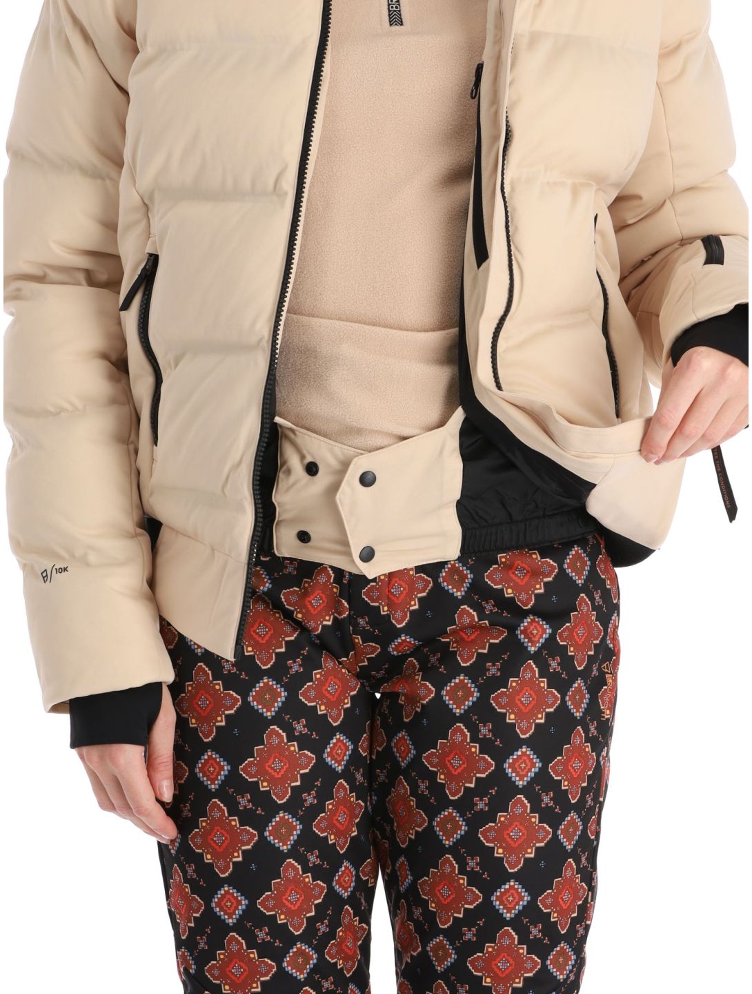 Brunotti, Firecrown veste de ski femmes Canvas beige 