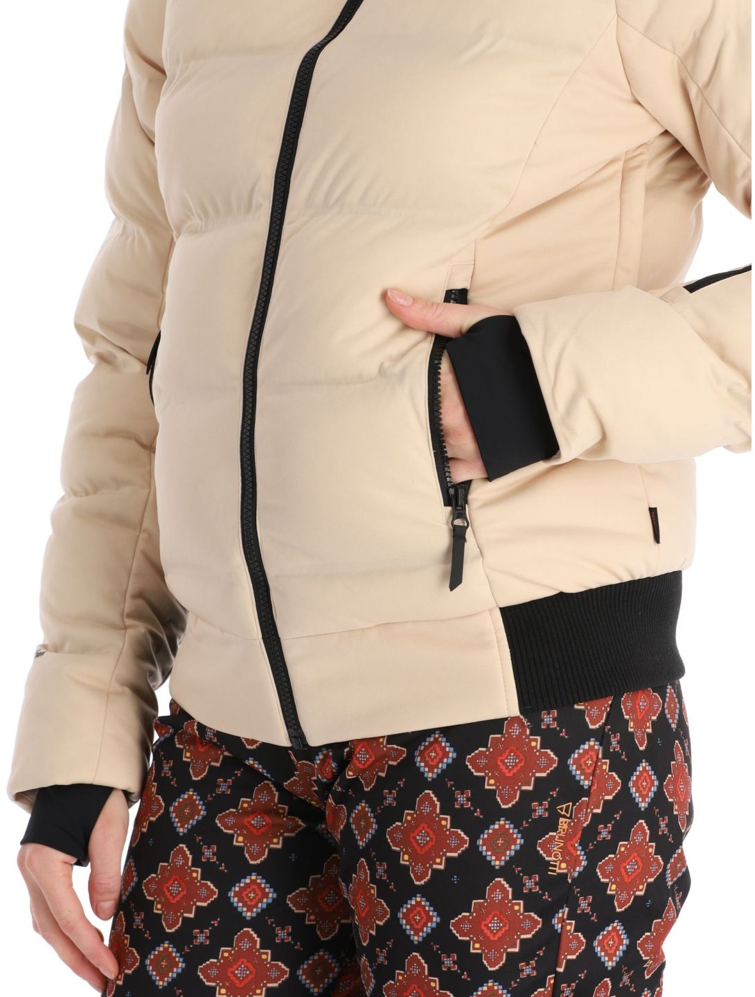 Brunotti, Firecrown veste de ski femmes Canvas beige 