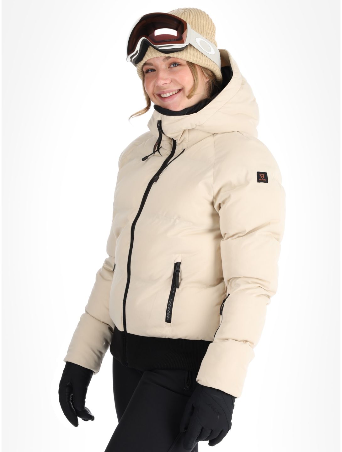 Brunotti, Firecrown veste de ski femmes Canvas beige 