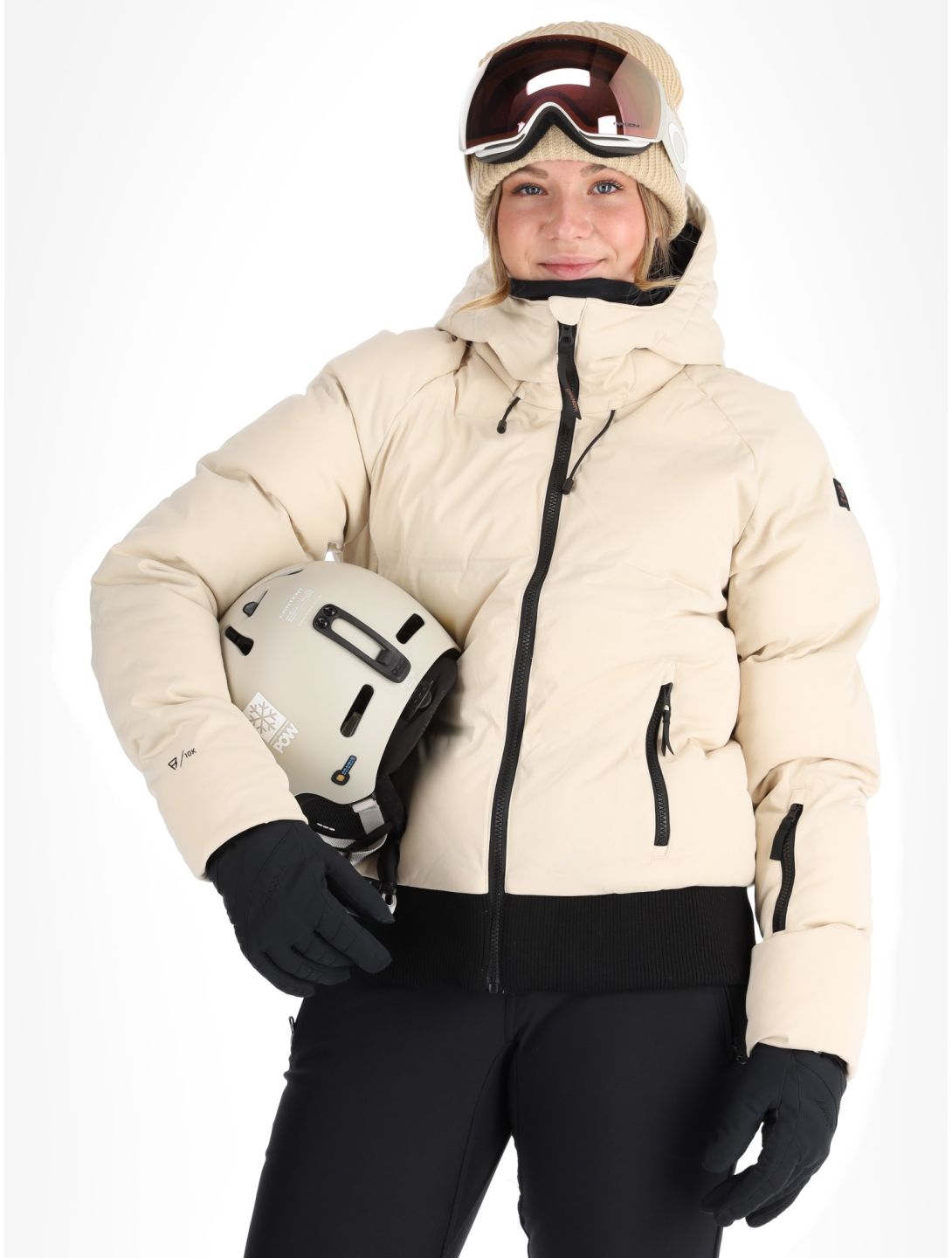 Brunotti, Firecrown veste de ski femmes Canvas beige 