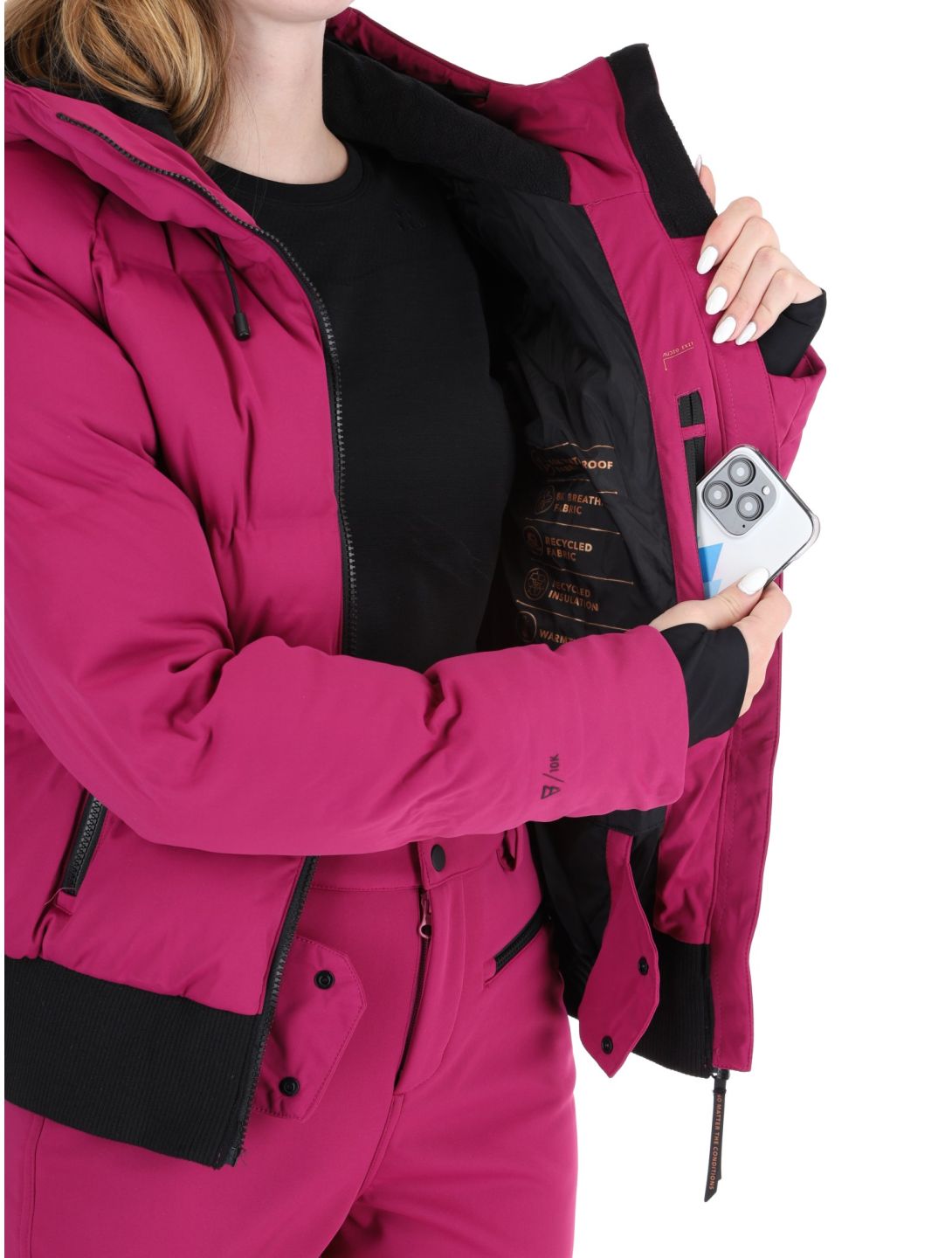 Brunotti, Firecrown veste de ski femmes Fuchsia violet 