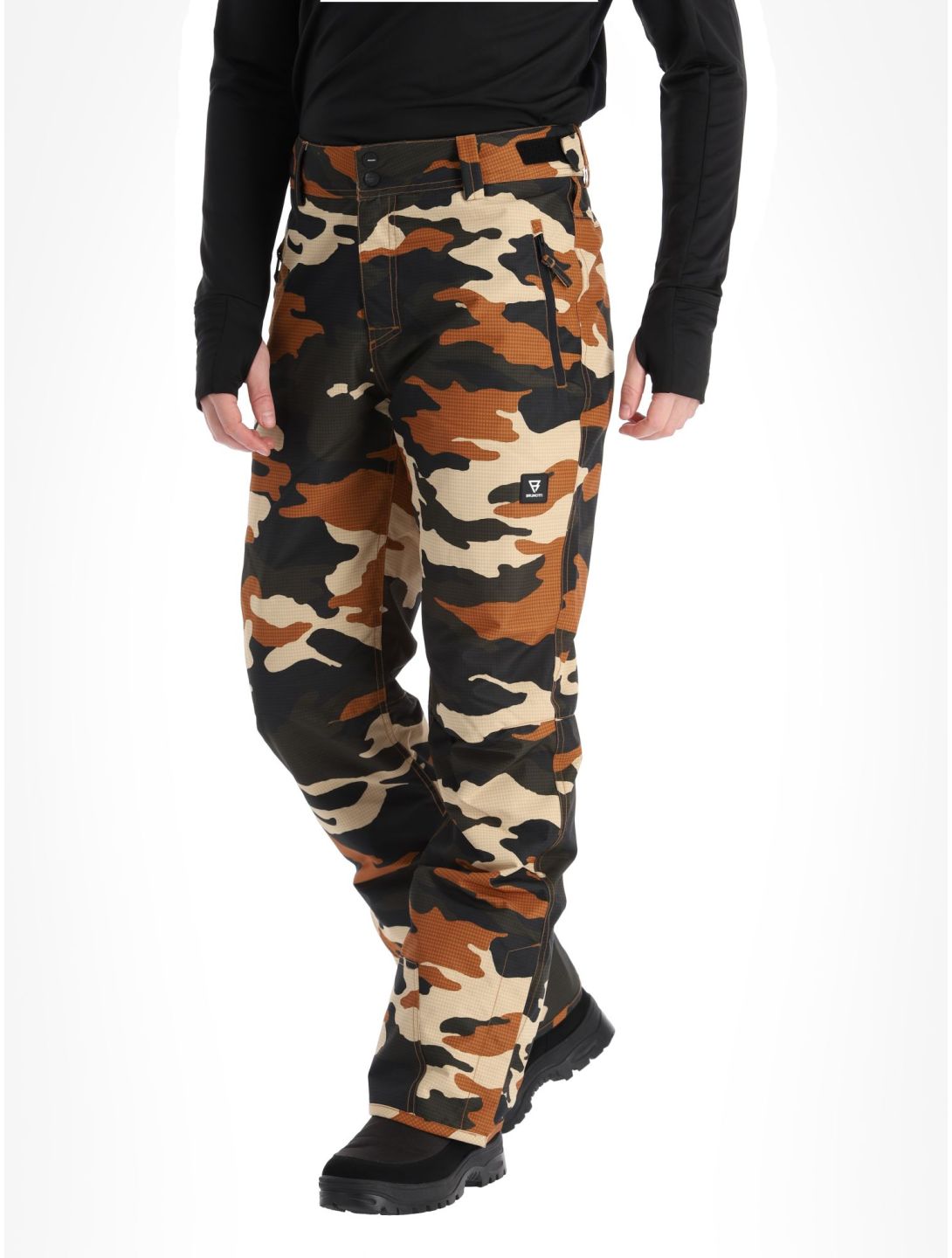 Brunotti, Footrail-AO pantalon de ski hommes Tabacco brun 