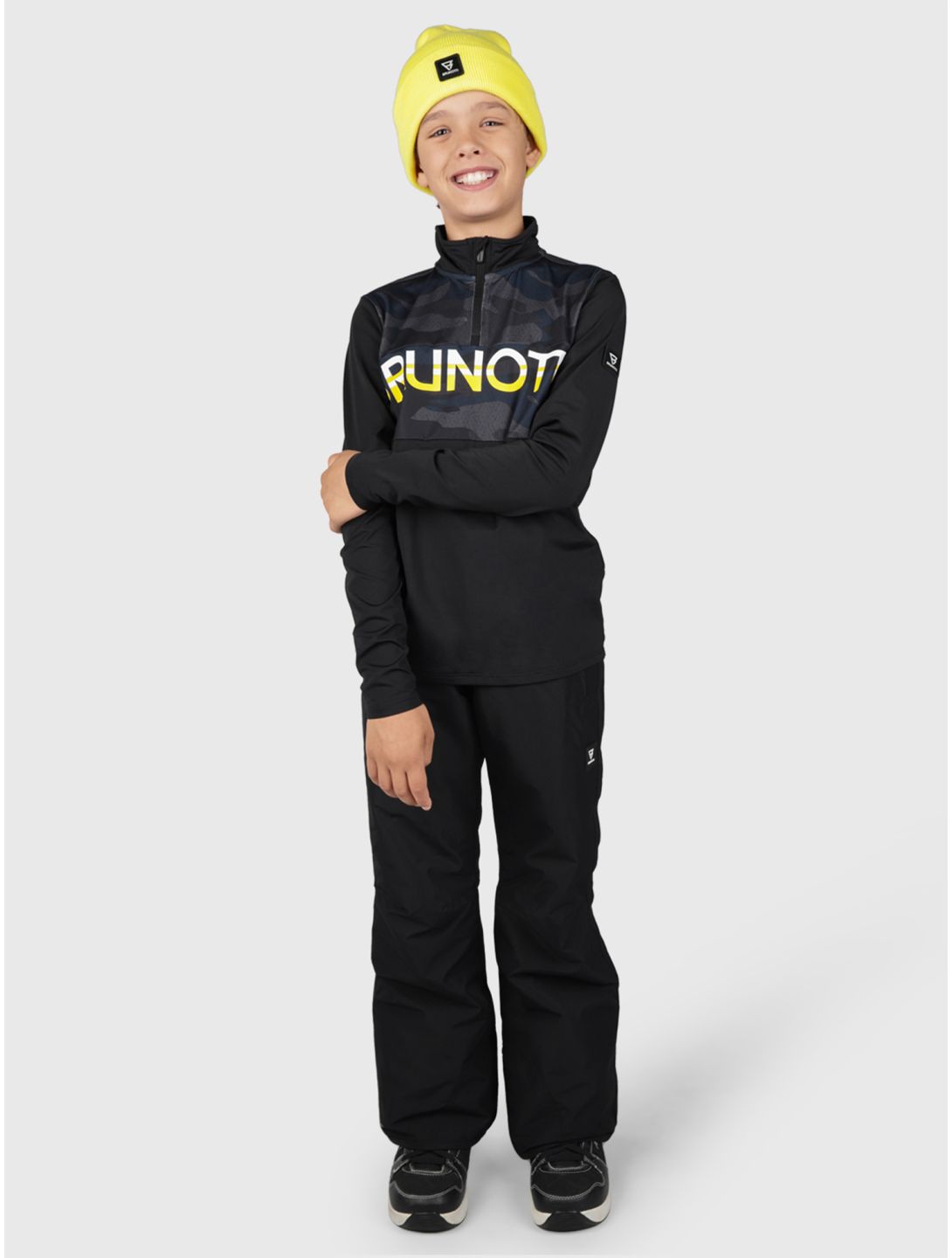 Brunotti, Footraily-N pantalon de ski enfants Black noir 