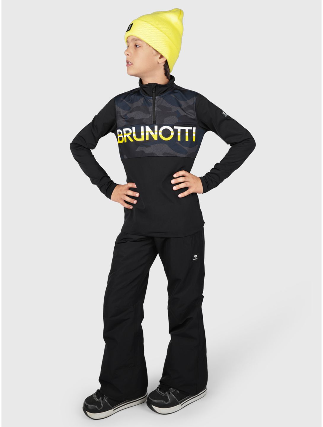 Brunotti, Footraily-N pantalon de ski enfants Black noir 