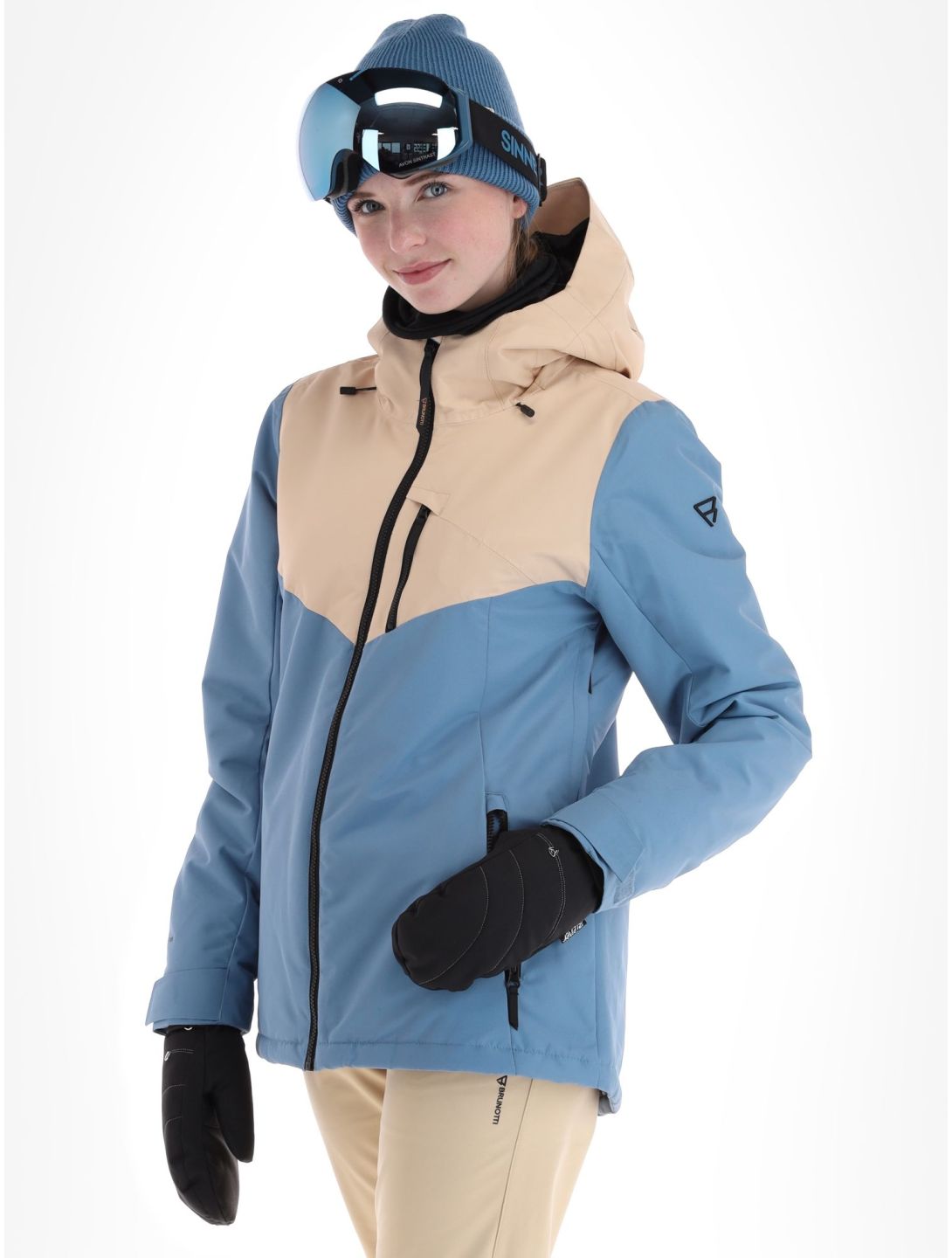 Brunotti, Hakuba veste de ski femmes Steel Blue bleu 