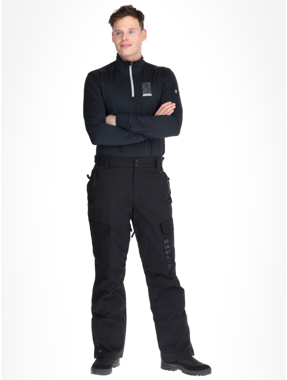 Brunotti, Jamee pantalon de ski hommes Black noir 