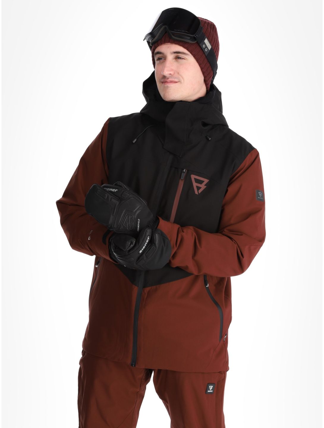 Brunotti, Kense veste de ski hommes Port rouge 