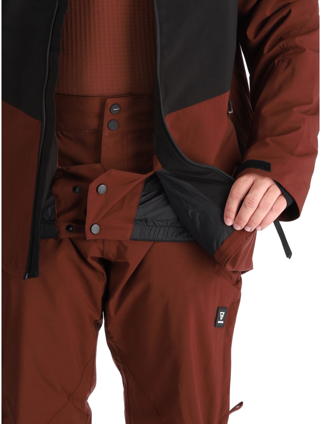 Brunotti, Kense veste de ski hommes Port rouge 