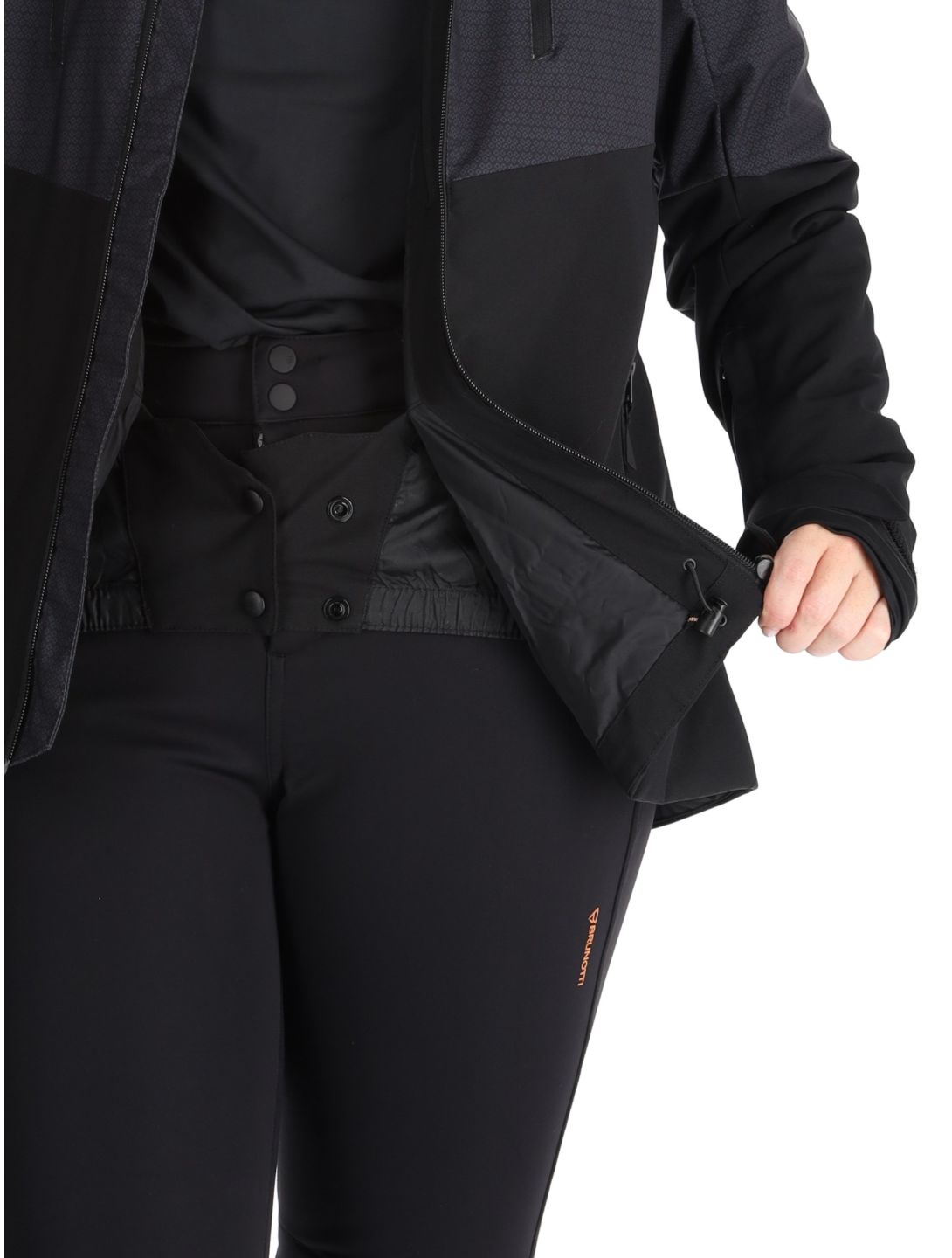 Brunotti, Lattea veste de ski femmes Black noir 