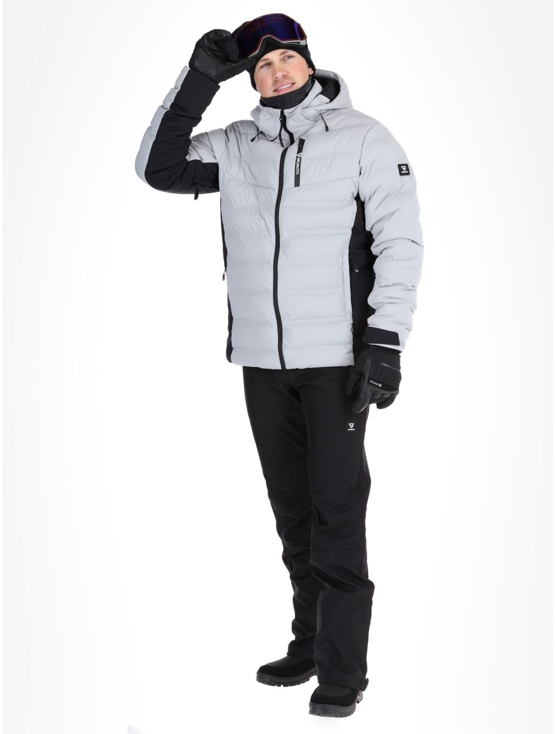 Brunotti, Sanclair veste de ski hommes Alloy gris 