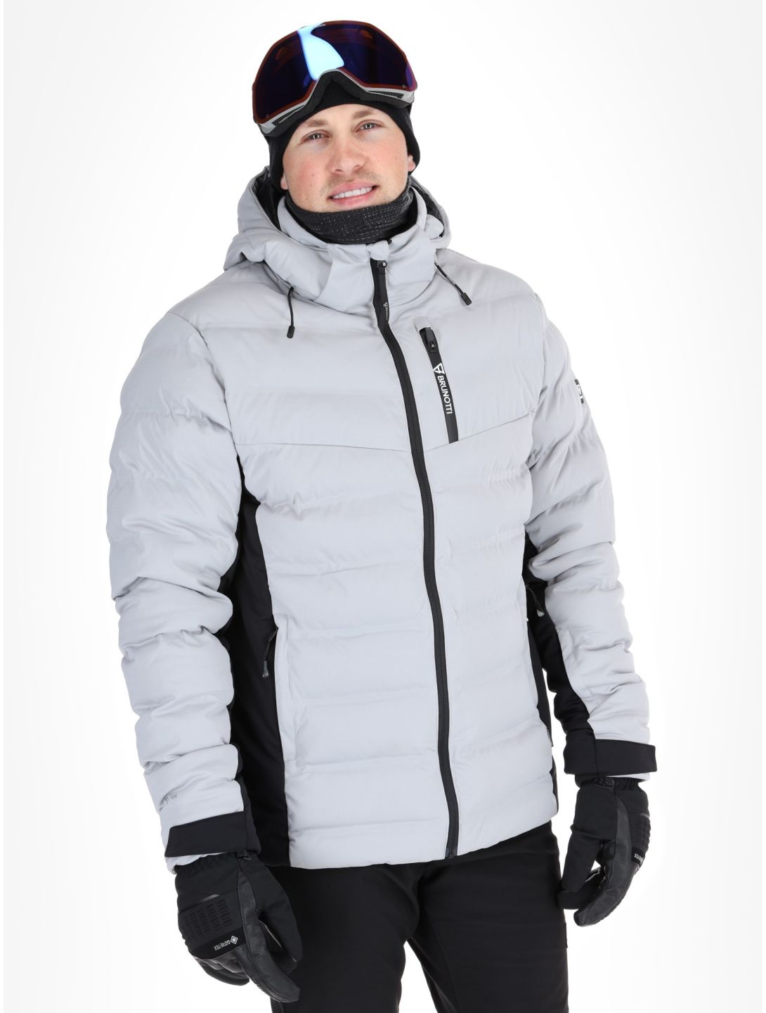 Brunotti, Sanclair veste de ski hommes Alloy gris 