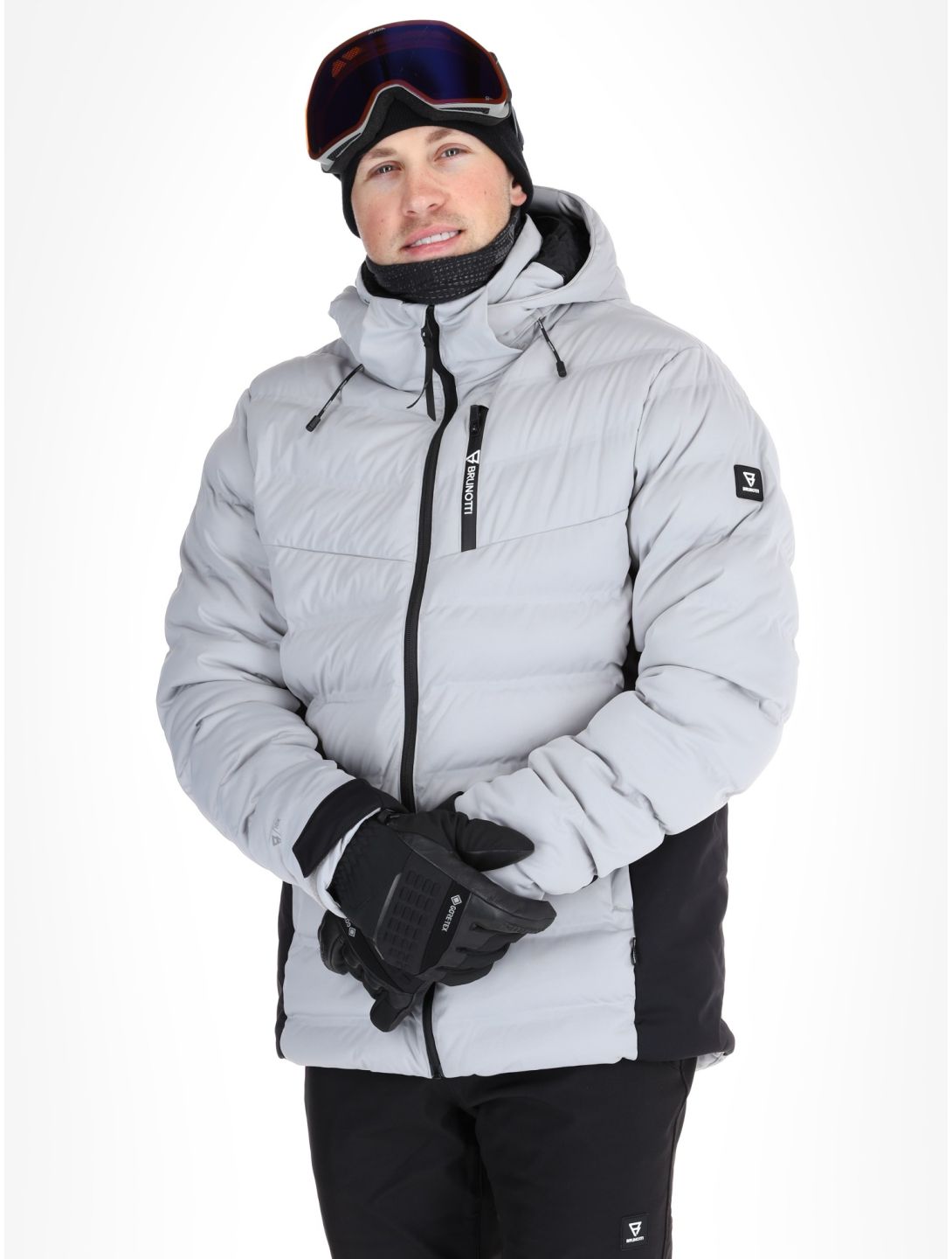 Brunotti, Sanclair veste de ski hommes Alloy gris 