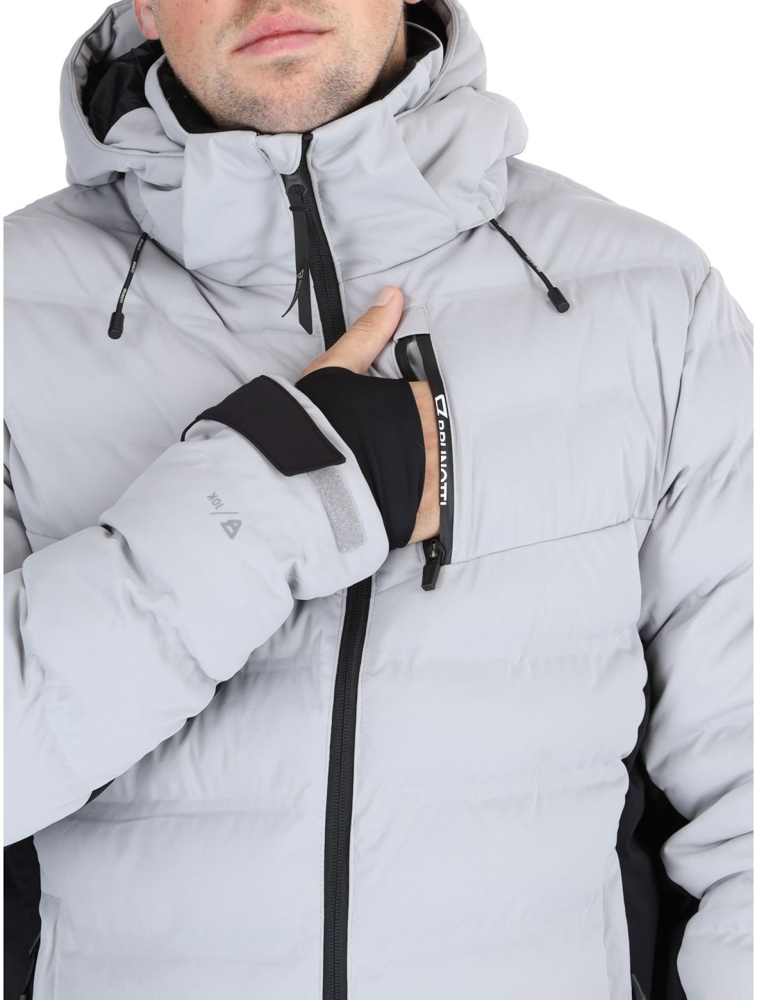 Brunotti, Sanclair veste de ski hommes Alloy gris 