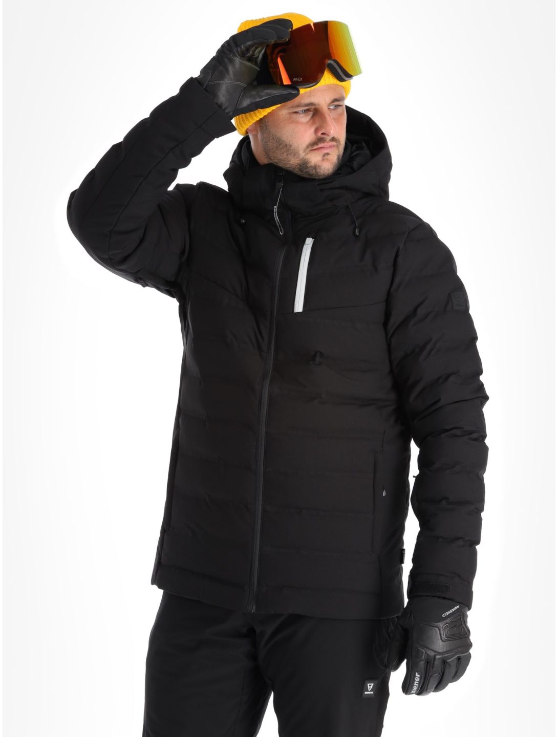 Brunotti Sanclair veste de ski hommes Black noir