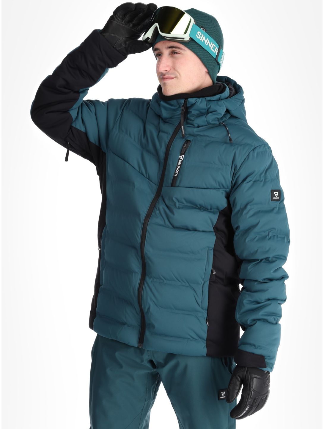 Brunotti, Sanclair veste de ski hommes Fuel Green vert 