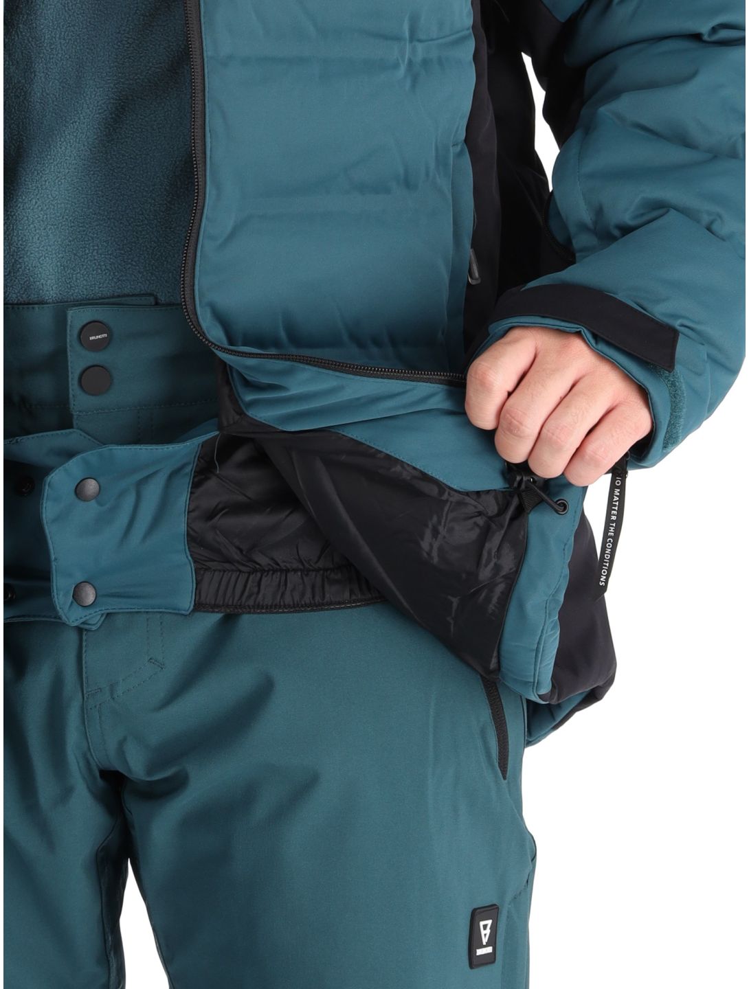 Brunotti, Sanclair veste de ski hommes Fuel Green vert 