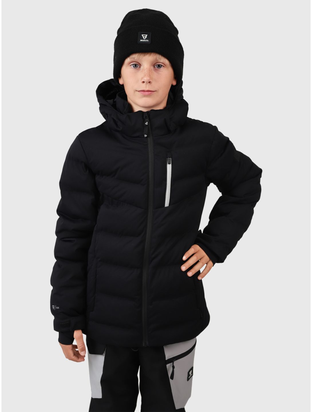 Brunotti, Sanclairy veste de ski enfants Black noir 