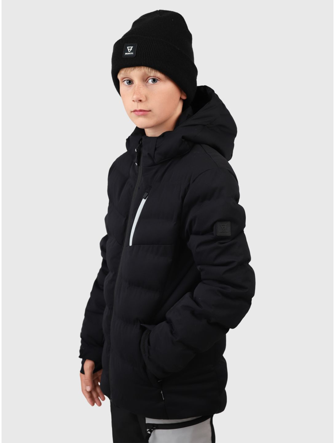 Brunotti, Sanclairy veste de ski enfants Black noir 