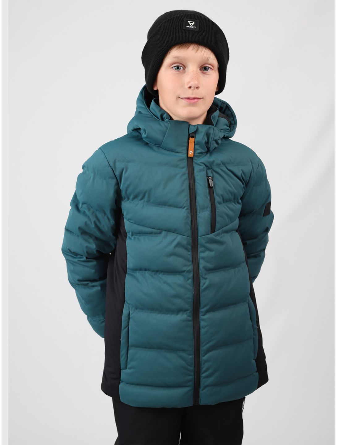 Brunotti, Sanclairy veste de ski enfants Fuel Green vert 