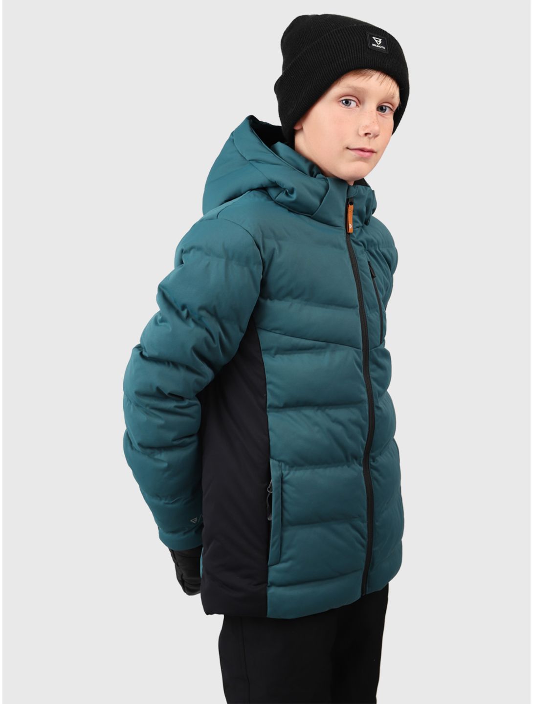 Brunotti, Sanclairy veste de ski enfants Fuel Green vert 