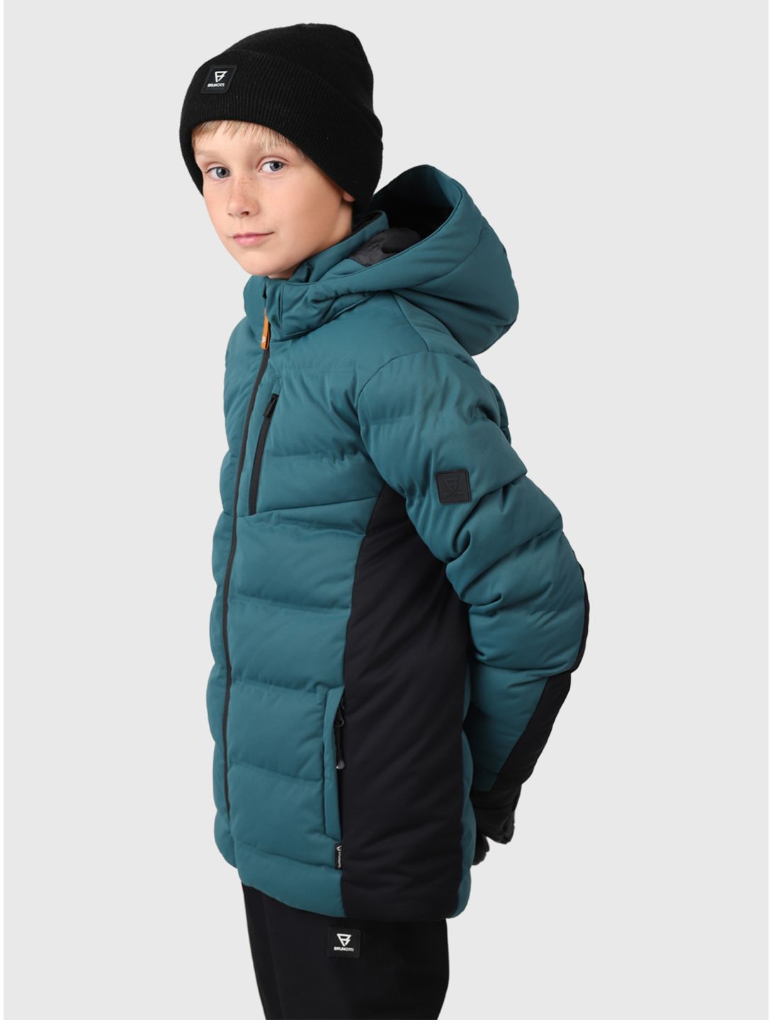 Brunotti, Sanclairy veste de ski enfants Fuel Green vert 