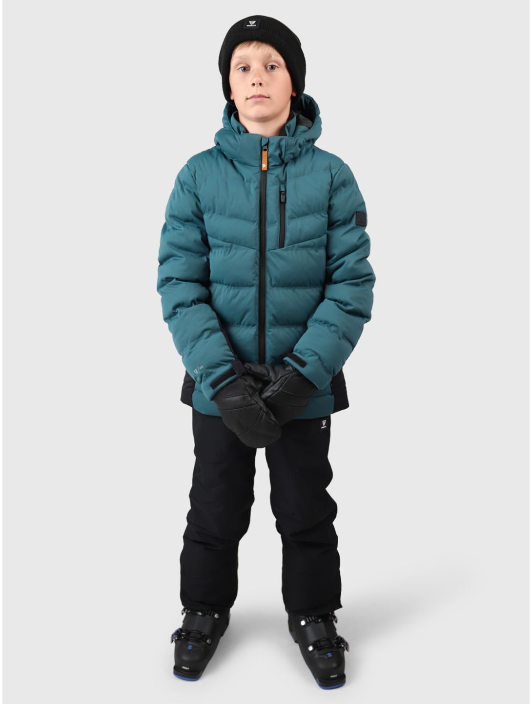 Brunotti, Sanclairy veste de ski enfants Fuel Green vert 