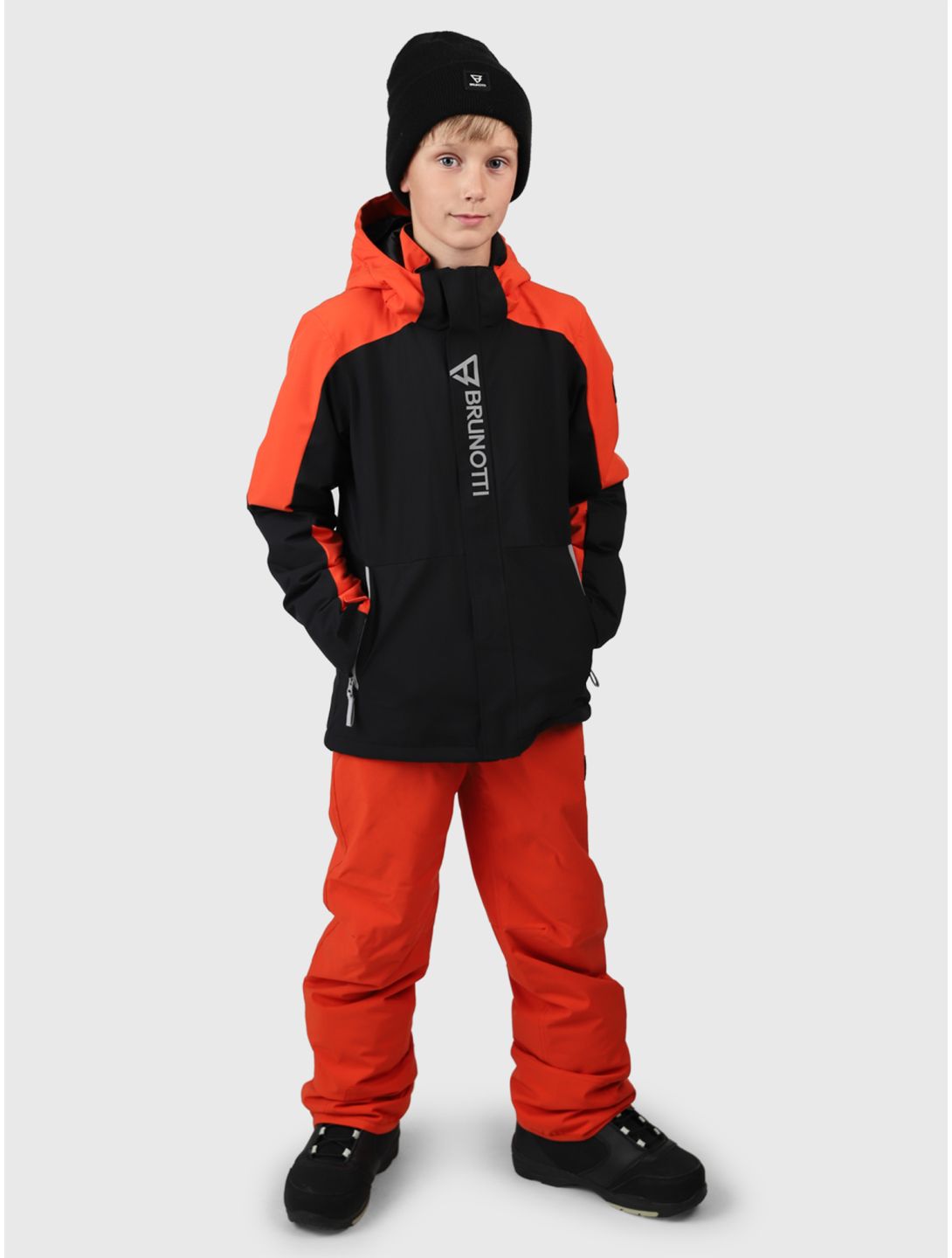 Brunotti, Sheldony veste de ski enfants Black noir 