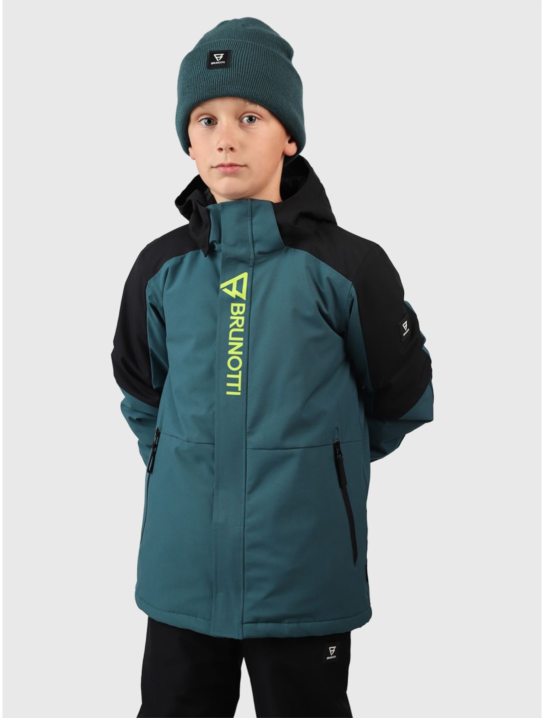 Brunotti, Sheldony veste de ski enfants Fuel Green vert 