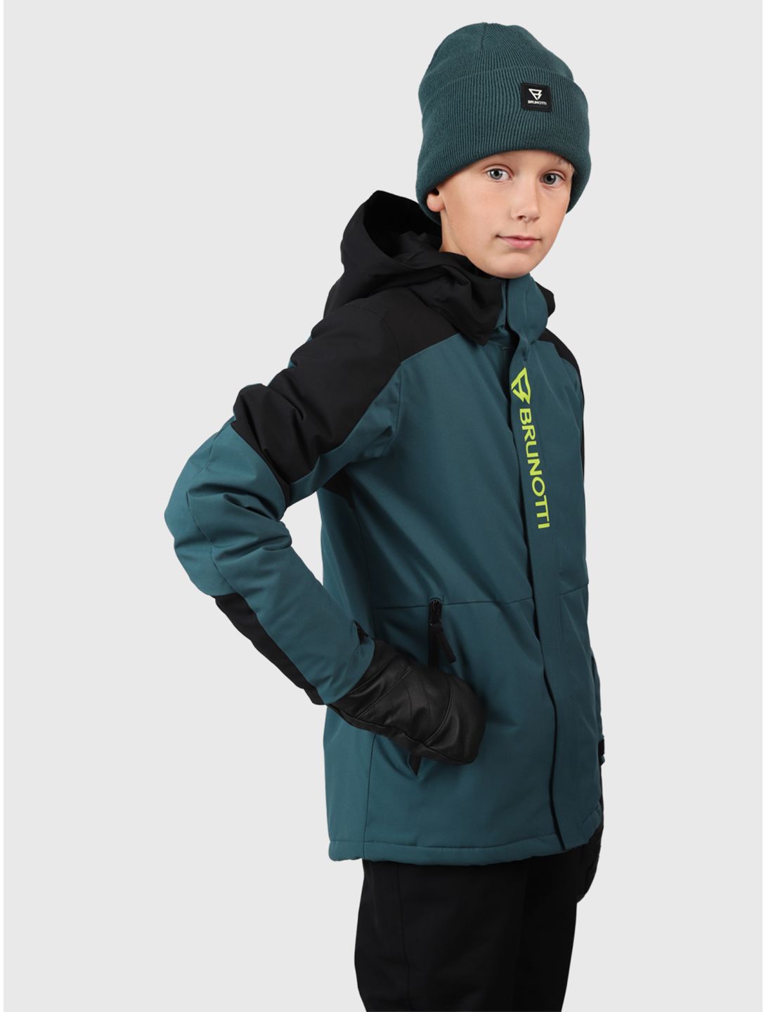 Brunotti, Sheldony veste de ski enfants Fuel Green vert 