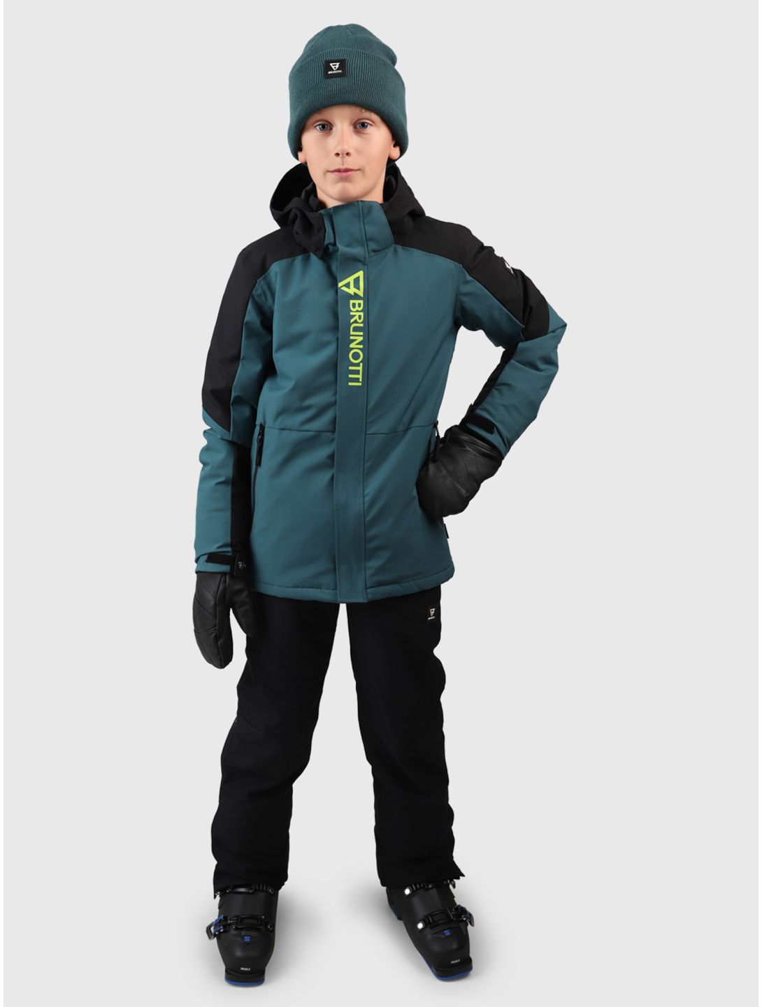 Brunotti, Sheldony veste de ski enfants Fuel Green vert 