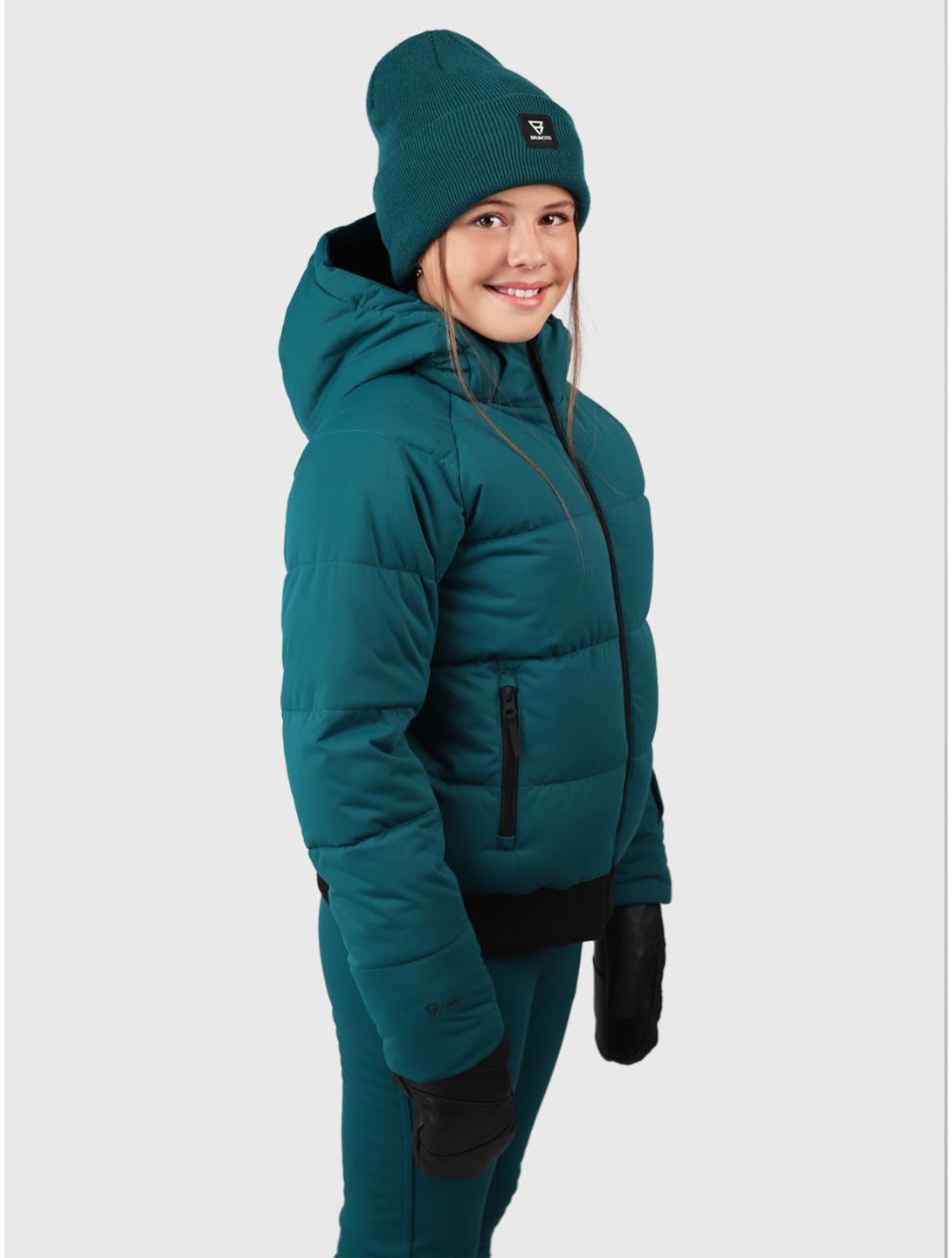 Brunotti, Suncrown veste de ski enfants Evergreen vert 