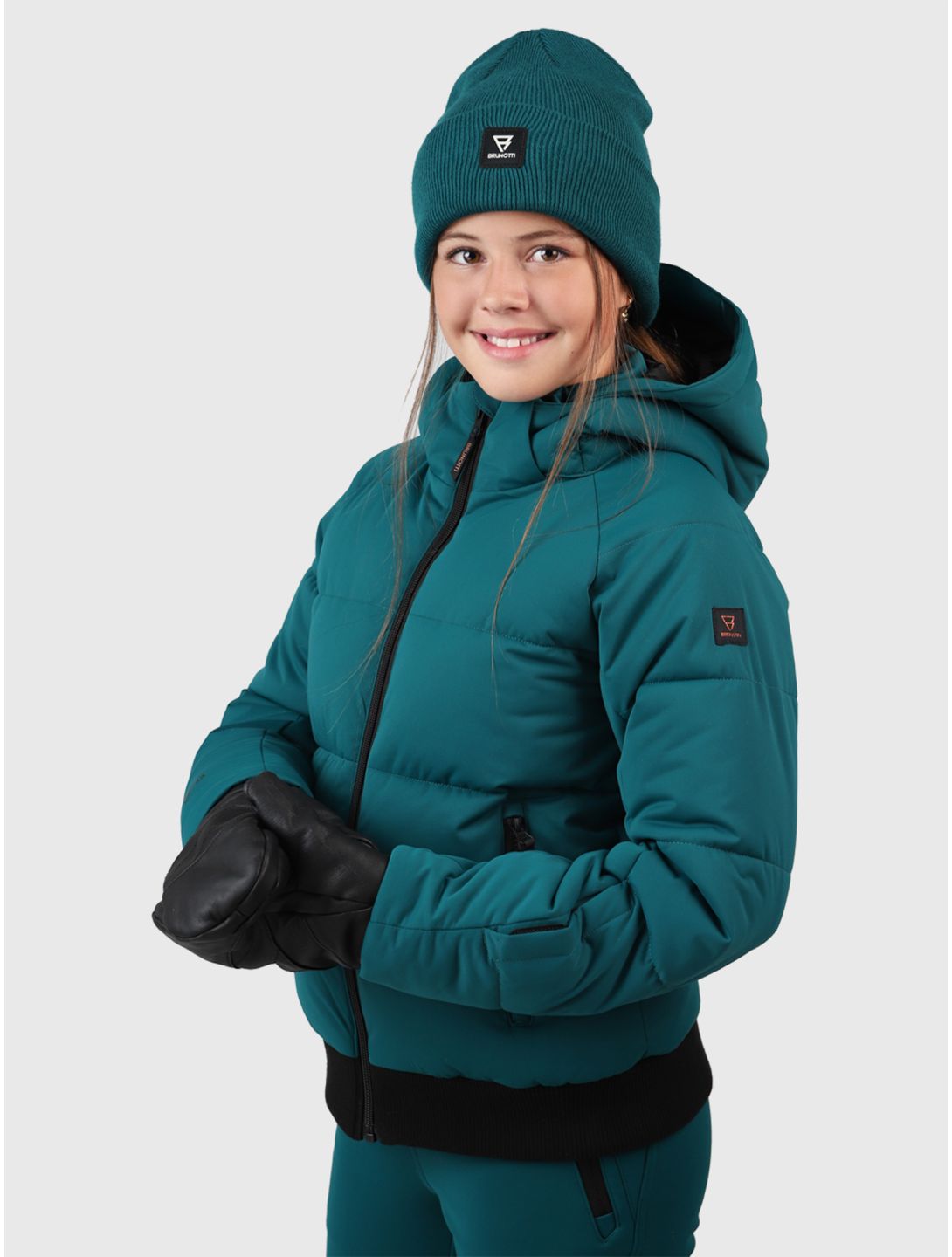 Brunotti, Suncrown veste de ski enfants Evergreen vert 