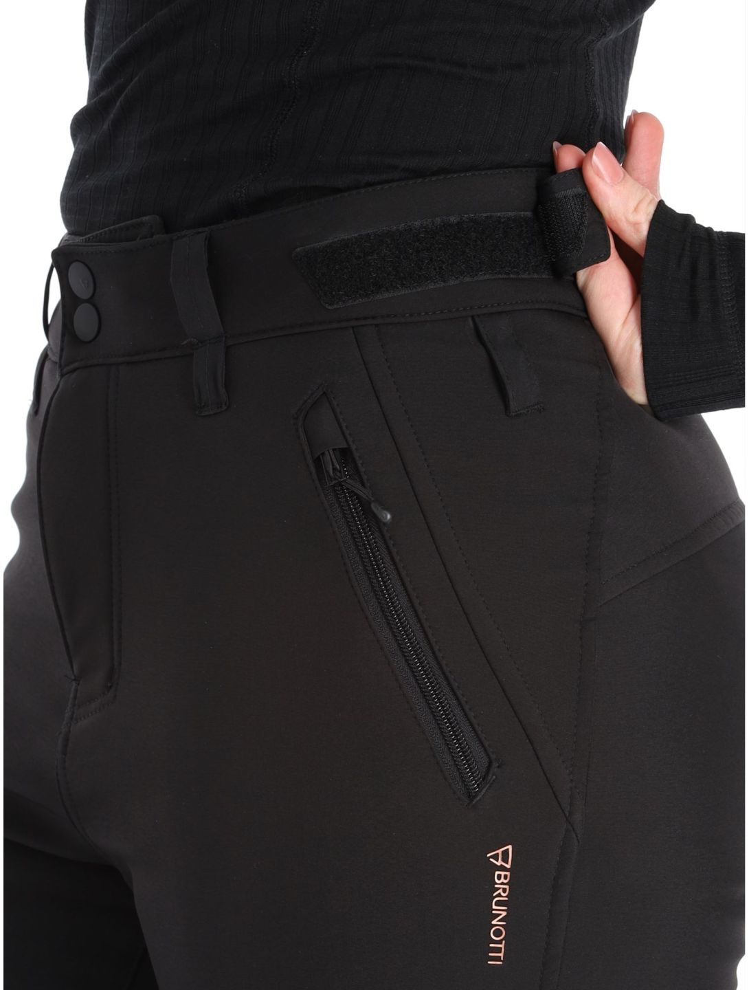 Brunotti, Tavors-N pantalon de ski en softshell femmes Black noir 