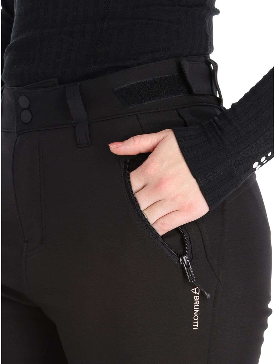 Brunotti, Tavors-N pantalon de ski en softshell femmes Black noir 