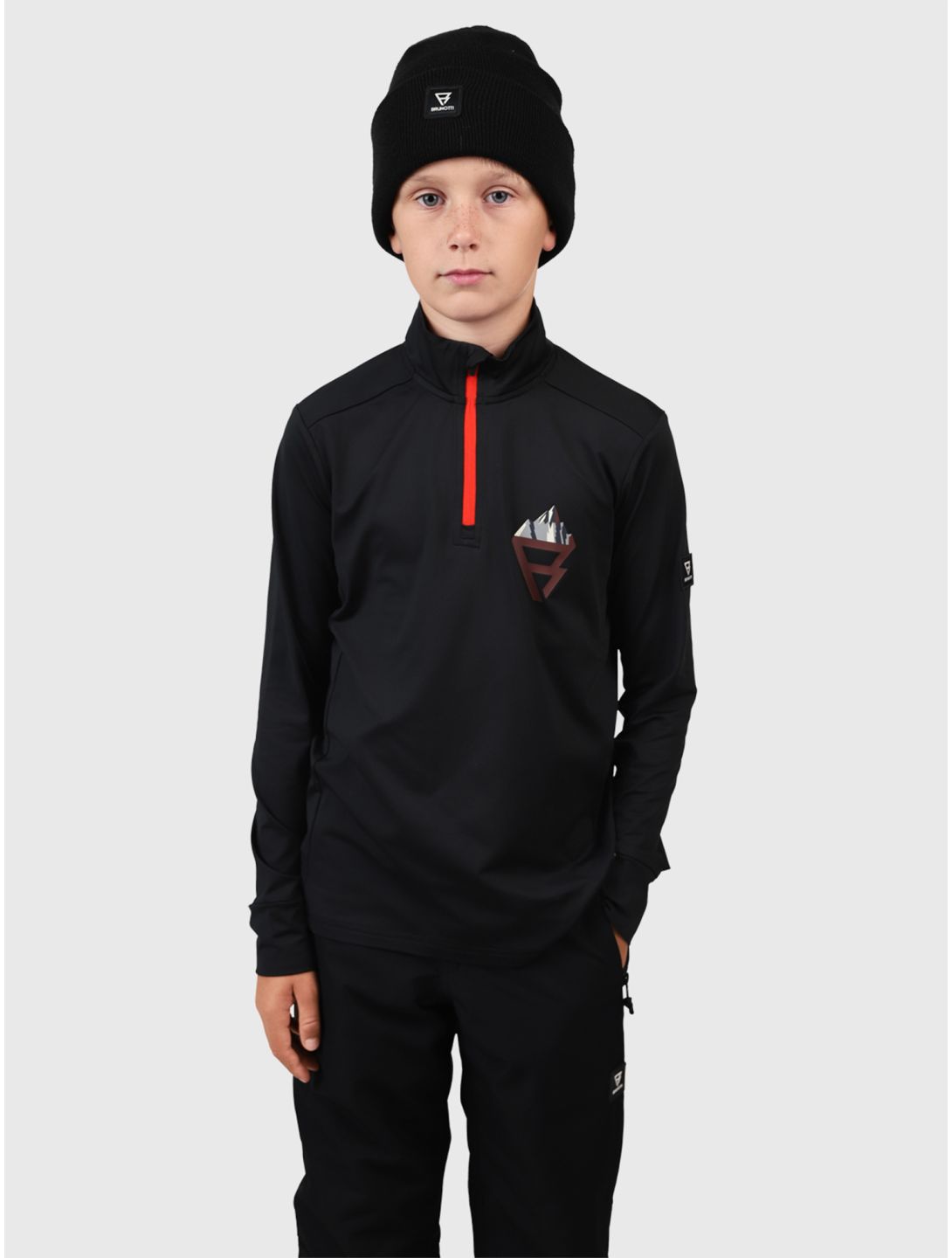 Brunotti, Toriny pull de ski enfants Black noir 