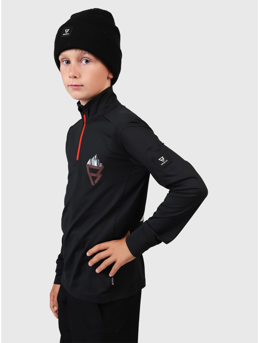 Brunotti, Toriny pull de ski enfants Black noir 