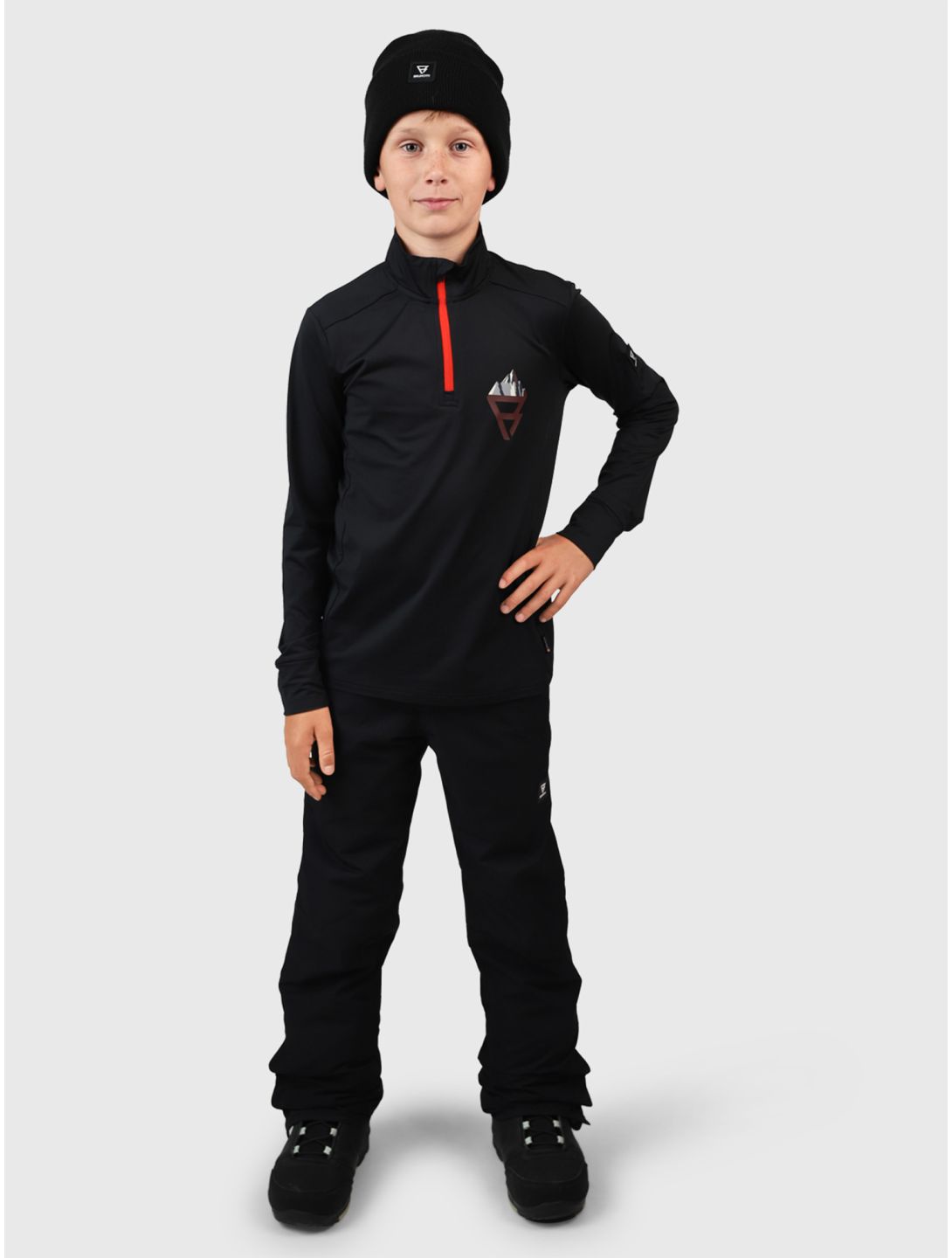 Brunotti, Toriny pull de ski enfants Black noir 