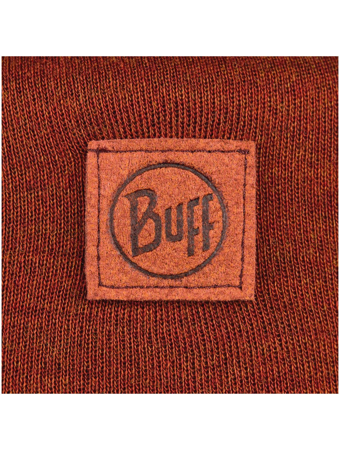 Buff, Merino Heavyweight Beanie bonnet unisexe Solid Sienna brun 