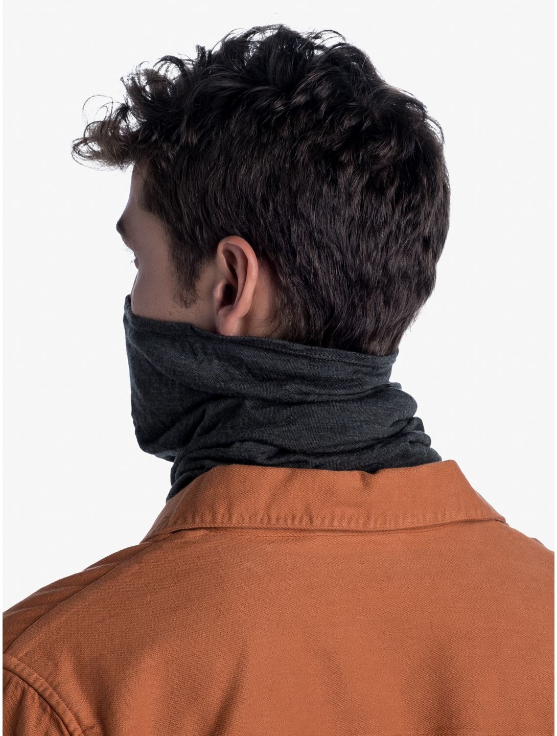 Buff, Merino Lightweight foulard unisexe Solid Bark vert 