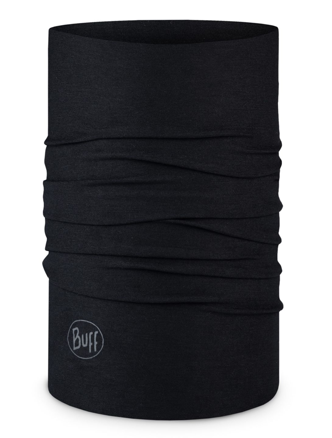 Buff, Original Ecostretch foulard enfants Solid Black noir 