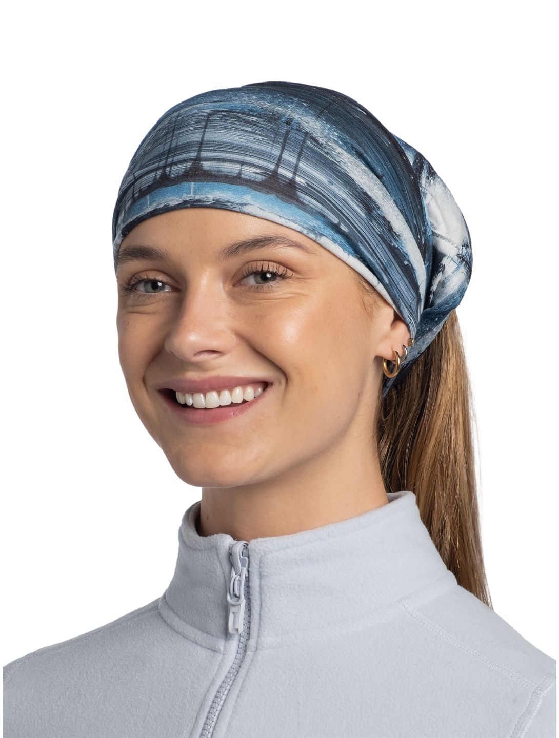 Buff, Original Ecostretch foulard unisexe Oser Blue bleu 