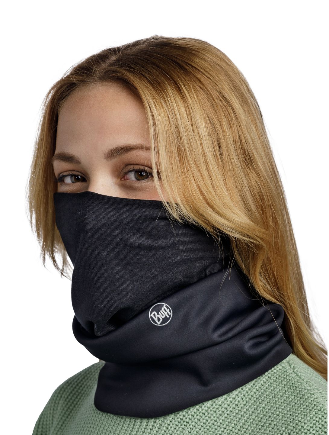 Buff, Windproof foulard unisexe Black noir 