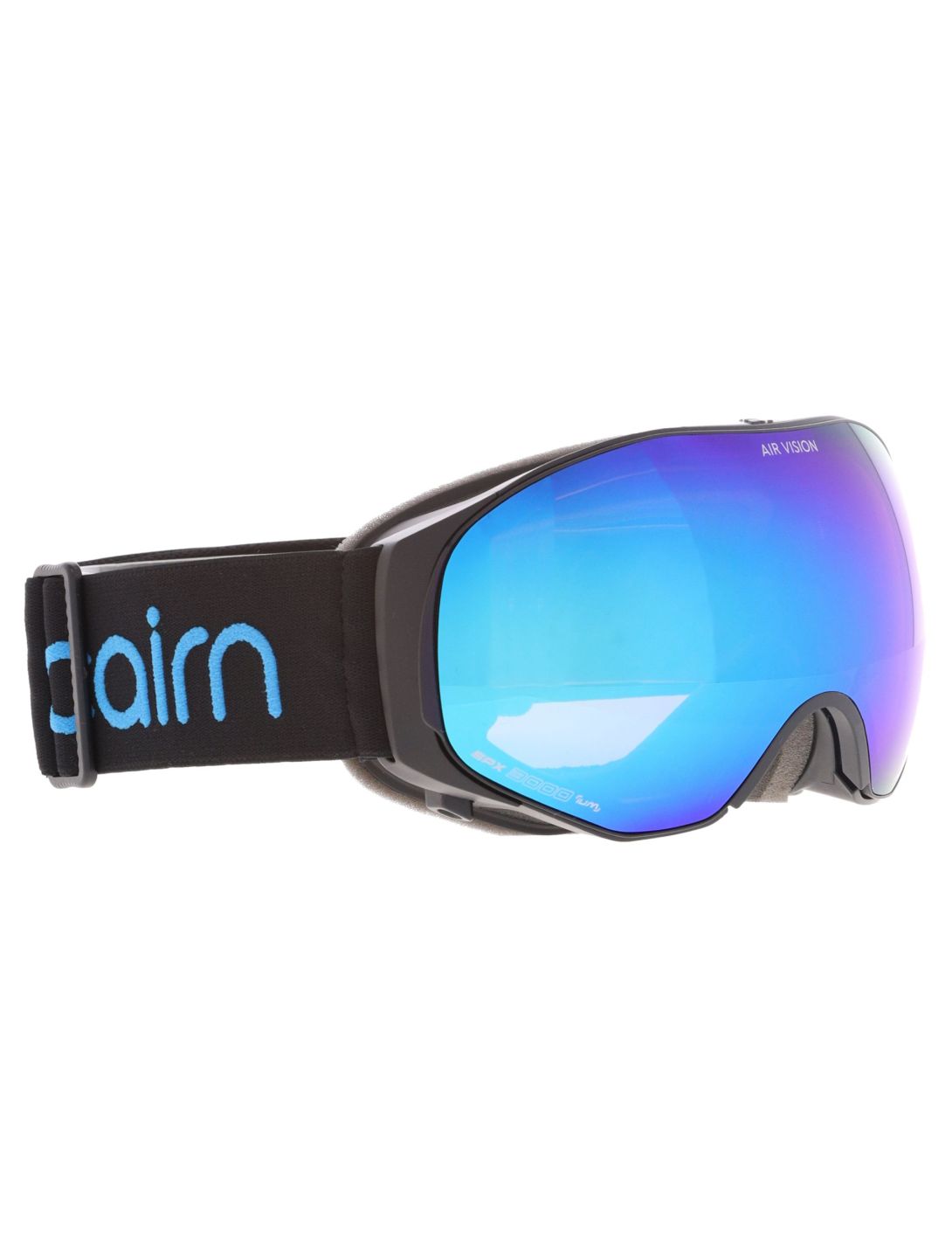 Cairn, Air Vision OTG lunettes de ski unisexe Mat Black Blue bleu, noir 