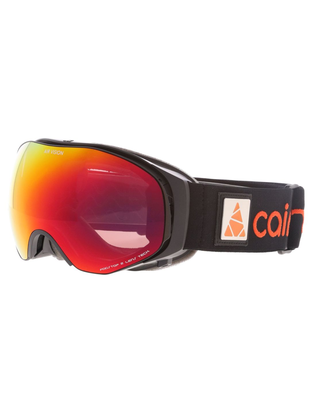 Cairn, Air Vision OTG lunettes de ski unisexe Mat Black Orange noir, orange 