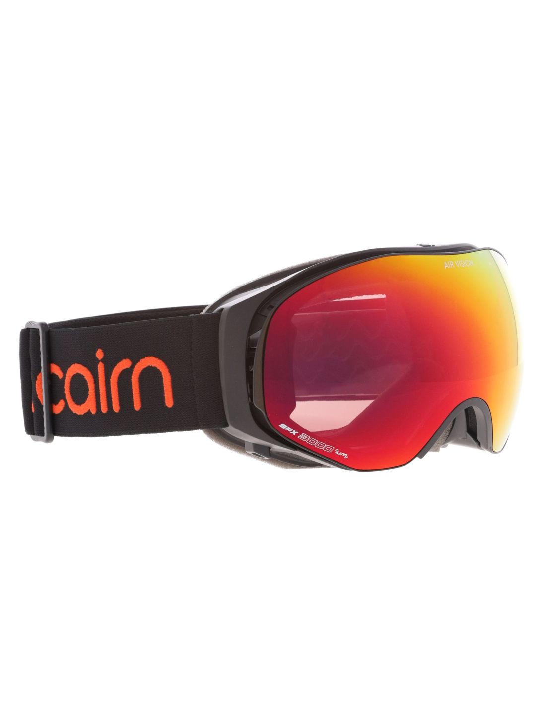 Cairn, Air Vision OTG lunettes de ski unisexe Mat Black Orange noir, orange 