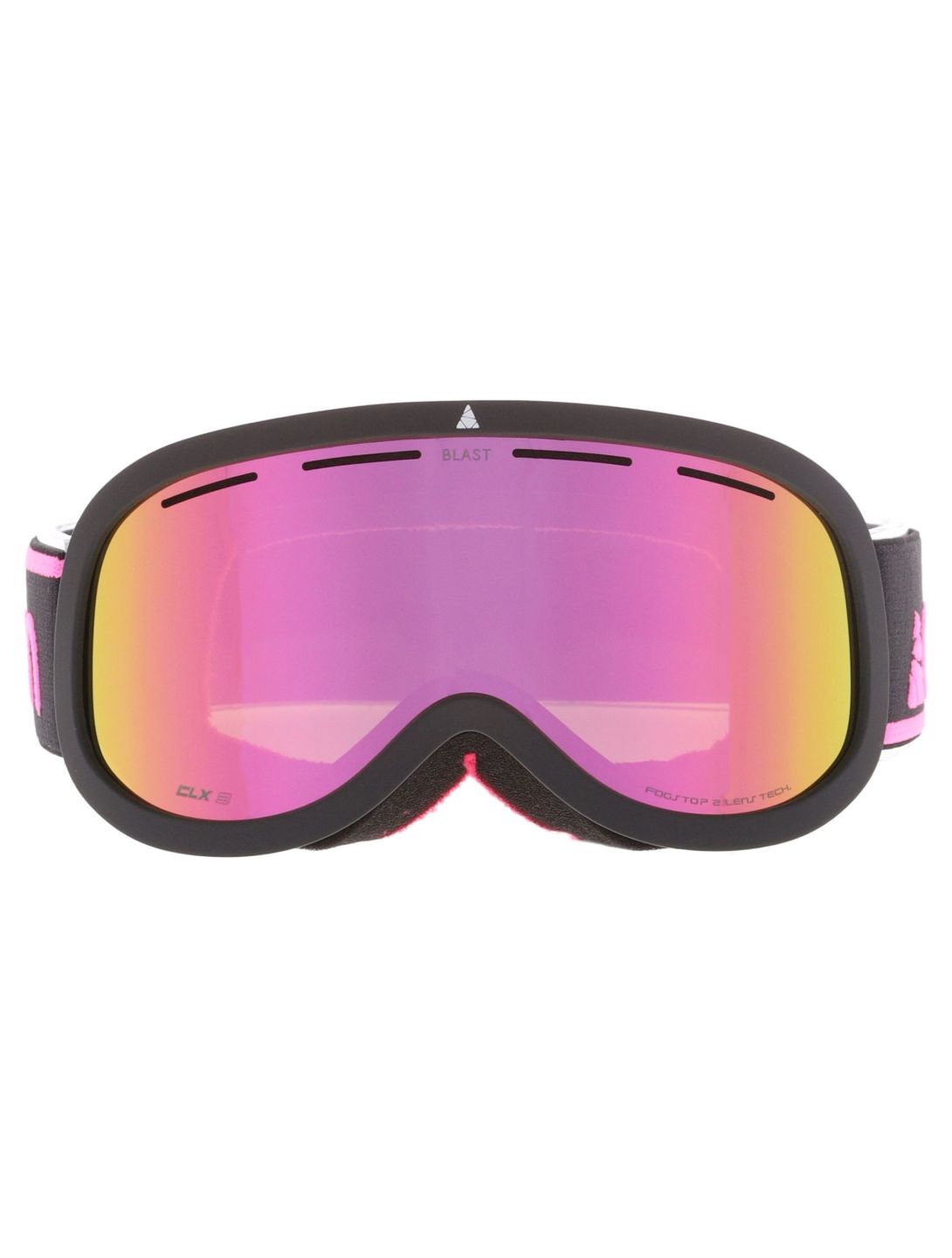 Cairn, Blast lunettes de ski enfants Mat Black Neon Pink noir, rose 