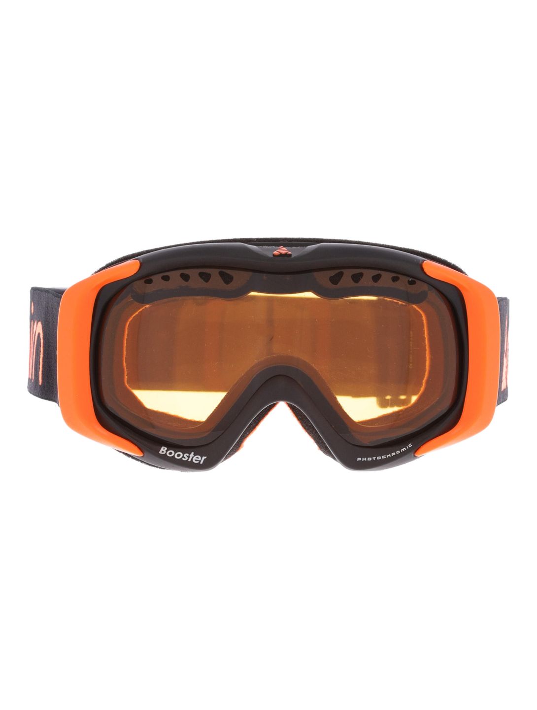 Cairn, Booster Photochromic lunettes de ski enfants Mat Black Neon Orange noir, orange 