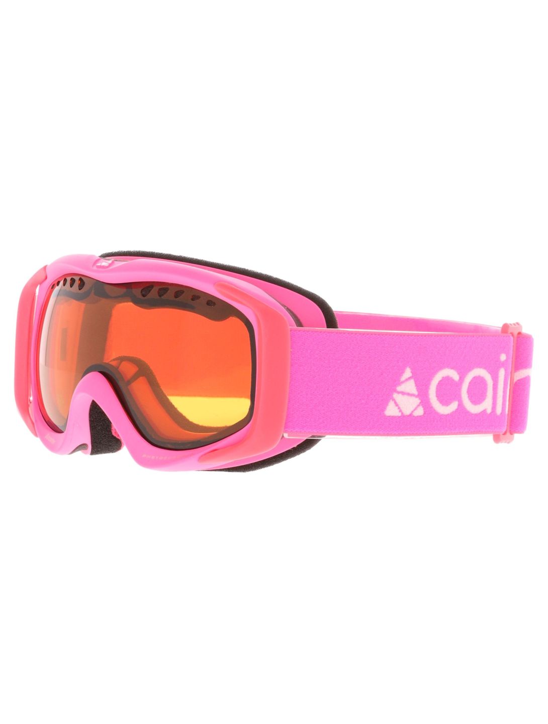 Cairn, Booster Photochromic lunettes de ski enfants Neon Pink rose 